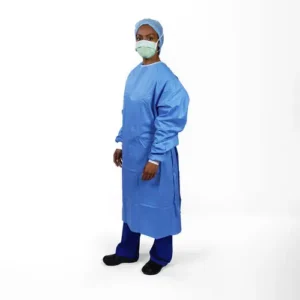 Disposable surgical gown from OHCP – sterile hospital packaging